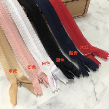 0034 隱形拉鍊蕾絲布帶/長30-45cm