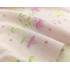 31012 粉色水彩花瓣/縐縐棉紗布料/幅寬110cm