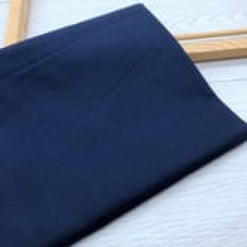 31091 藏青細滑仿天絲薄棉布/手感細滑柔軟/幅寬145cm