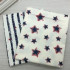 5056 蠟筆星星/純棉斜紋布料/床品服飾/寬160