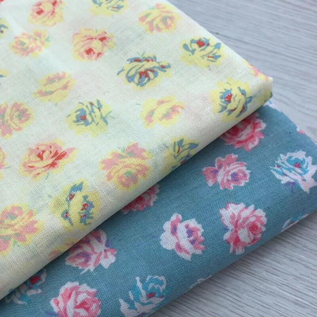7020 小花朵印花棉布/幅寬110cm