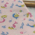 7074 小美人魚純棉印花厚帆布/幅寬148cm