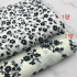 7293 黑白碎花印花薄棉布/幅寬145cm
