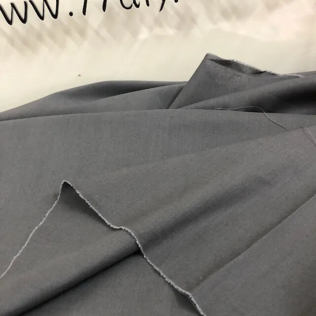 7328 深灰素色平紋棉布/柔軟細膩薄棉布/幅寬110cm