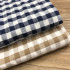 7343 純棉泡泡棉格子布料/有厚度/幅寬145cm