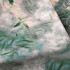 7331-暈染綠竹 國風錦絲棉柔軟垂墜印花布料/洋裝襯衫等/幅寬145cm