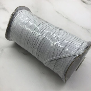 0032B 8mm白色鬆緊帶/手工服裝輔料/按筒出售