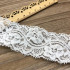A054 白色彈力蕾絲花邊/寬3.5cm